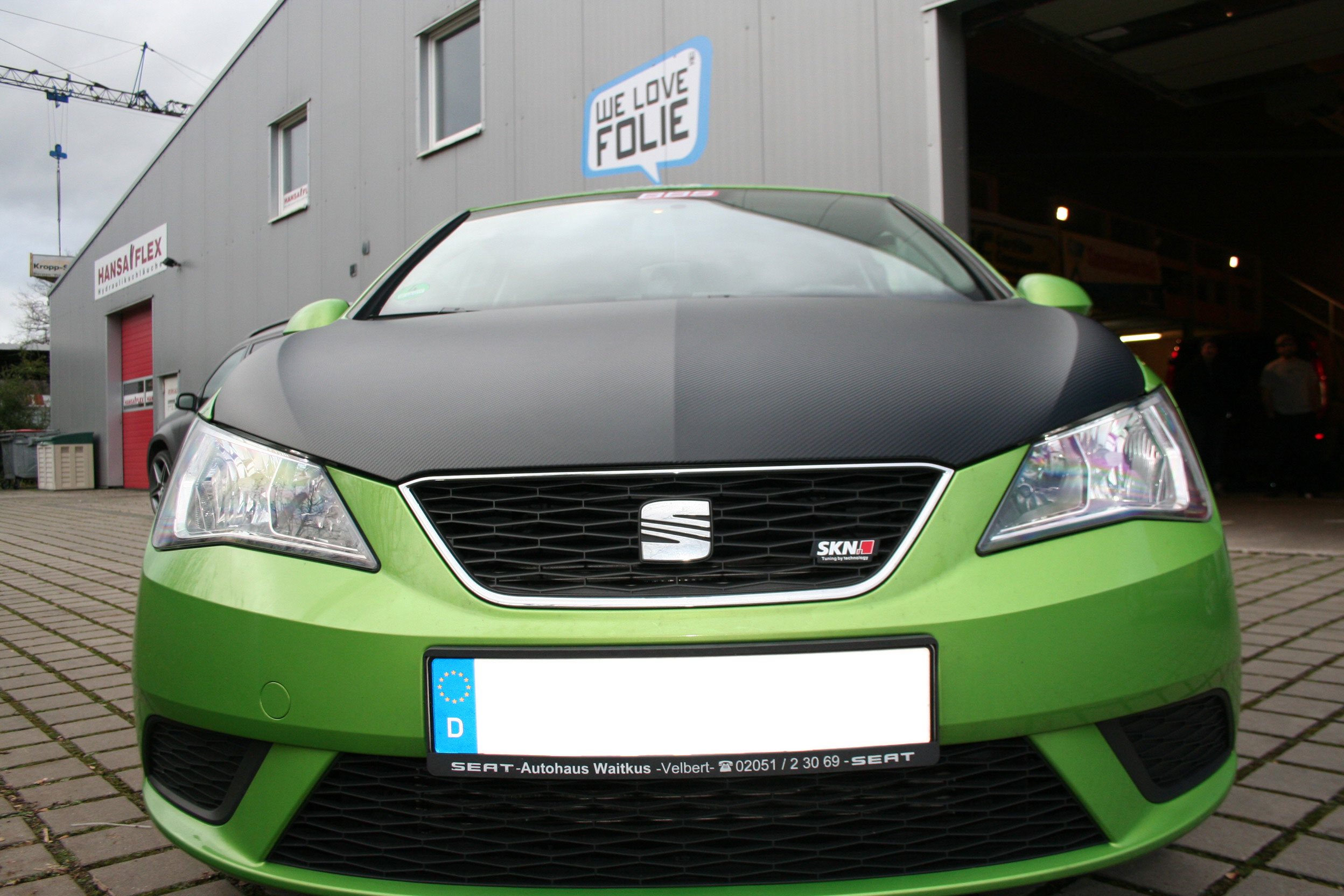 Folie als lackschutz